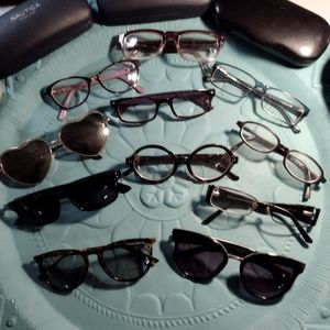 Lot of used OTC and Prescription Glasses